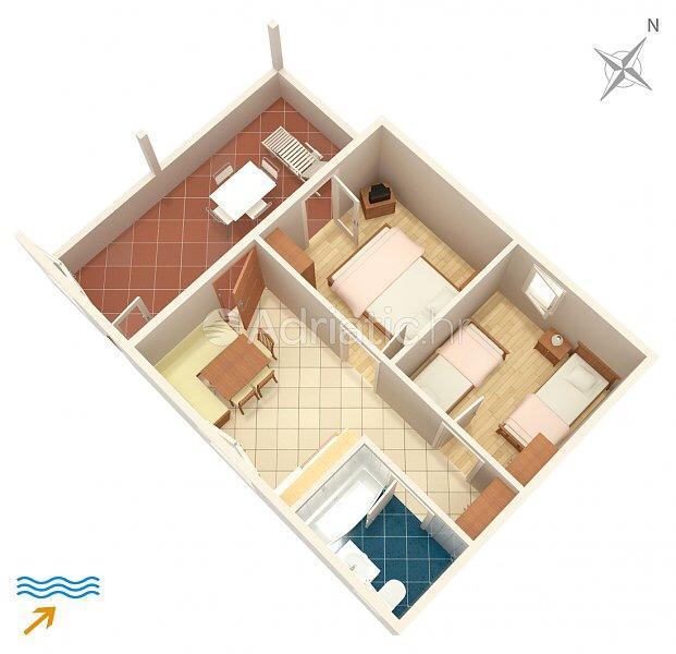 Apartment Mirela Supetar Luaran gambar